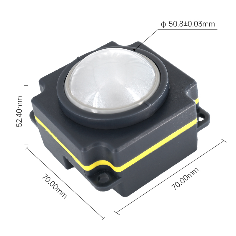 Optical trackball module working principle